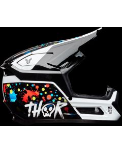 THOR Youth Fleet Splat MX Helmet Black
