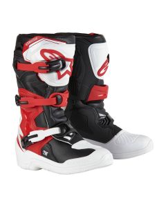 Alpinestars Youth Tech 3s Mx Boots Red White Black
