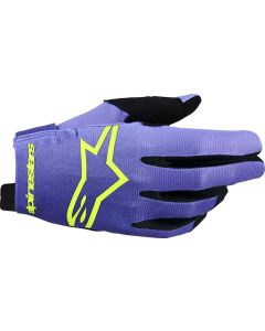 ALPINESTARS Radar Gloves PURPLE/YELLOW