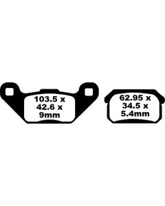 FA431TT EBC Quad Brake Pads