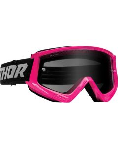 THOR Combat Sand Racer Goggles Hi-Vis/Pink/Gray