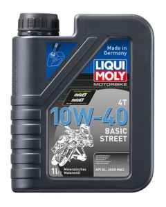 LIQUI MOLY 4 Stroke 4T Mineral-Based 10W-40 Basic Street Oil 1l