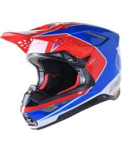 ALPINESTARS Supertech M10 Supertech Red & White Aeon MX Helmet