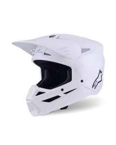 ALPINESTARS SM3 Solid Helmet WHITE-GLO 2025 Model