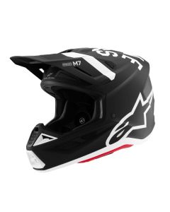 ALPINESTARS SM7 Dasher Helmet BLK/WHT 2025 Model
