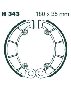 H343 EBC Quad Brake Shoes