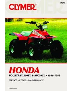 HONDA FOURTRAX 200 SX & ATC200X 1986-1988 Manual Workshop