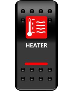 MUD On/Off Red Heater Rocker Switch ATV UTV