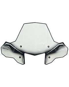 PowerMadd Cobra ProTek Standard Mount ATV Windshield w/ Headlight Cut-Out - 24570