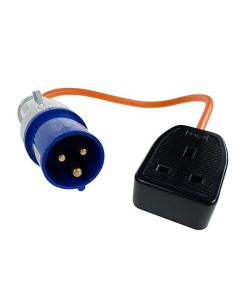 QUADMAXX - CARAVAN HOOK-UP TRAILING SOCKET 230V UK MAYPOLE (MP375B)