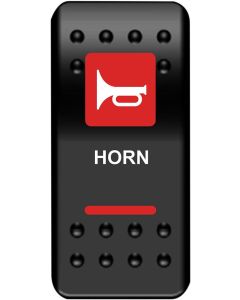 MUD Horn Red Rocker Switch ATV UTV