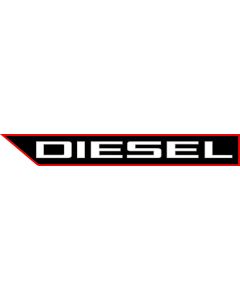 Polaris Ranger Diesel Left Hand Hood Side Sticker