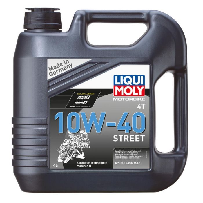 LIQUI MOLY 4 Stroke 4T Synthetic 10W-40 Street Oil 4l