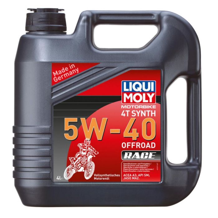 LIQUI MOLY 4 Stroke 4T Fully Synthetic 5W-40 Offroad Race Oil 4l