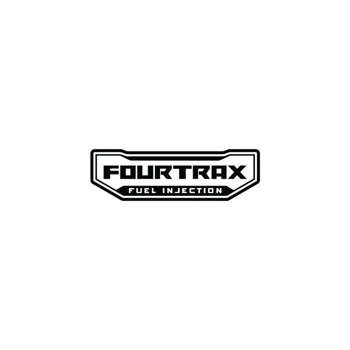 Honda TRX 420 Fourtrax Fuel Injection Sticker Decal Rear L/H