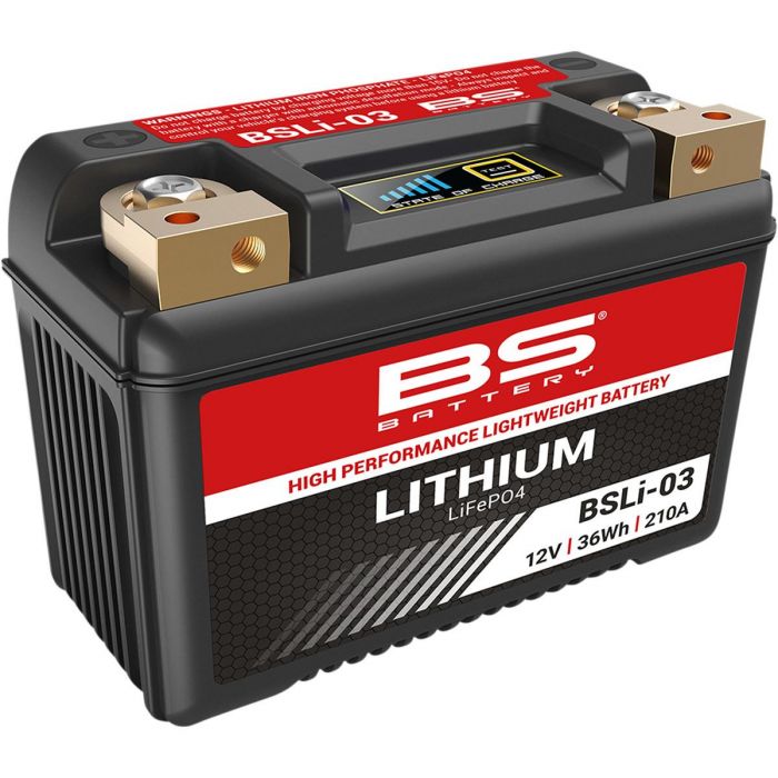 BS Battery Lithium BSLI03 (L) 134mm (W) 65mm (H) 92mm