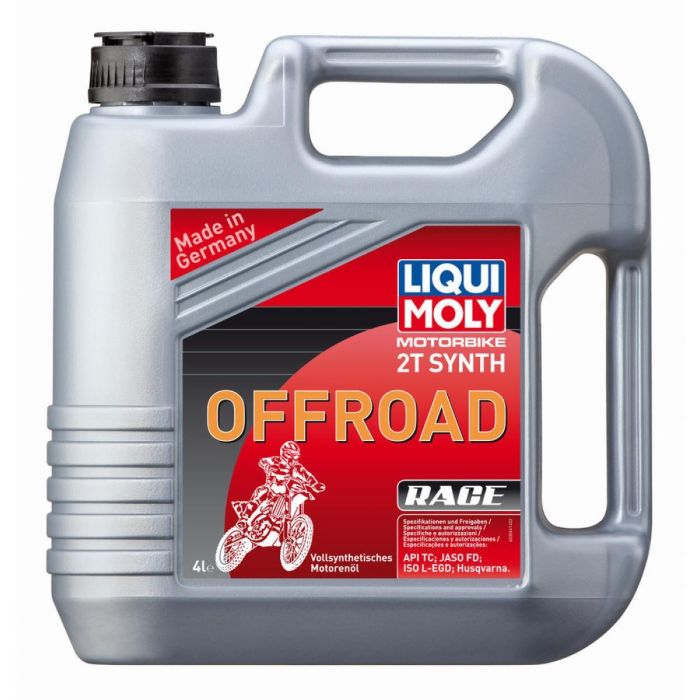 LIQUI MOLY 2 Stroke 2T Fully Synthetic Offroad Race Oil 4 Liter
