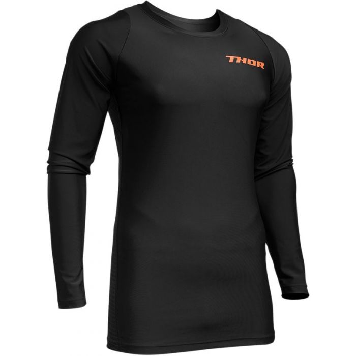 THOR MX Motorcross Long Sleeve Comp Shirt Black 2023 Model