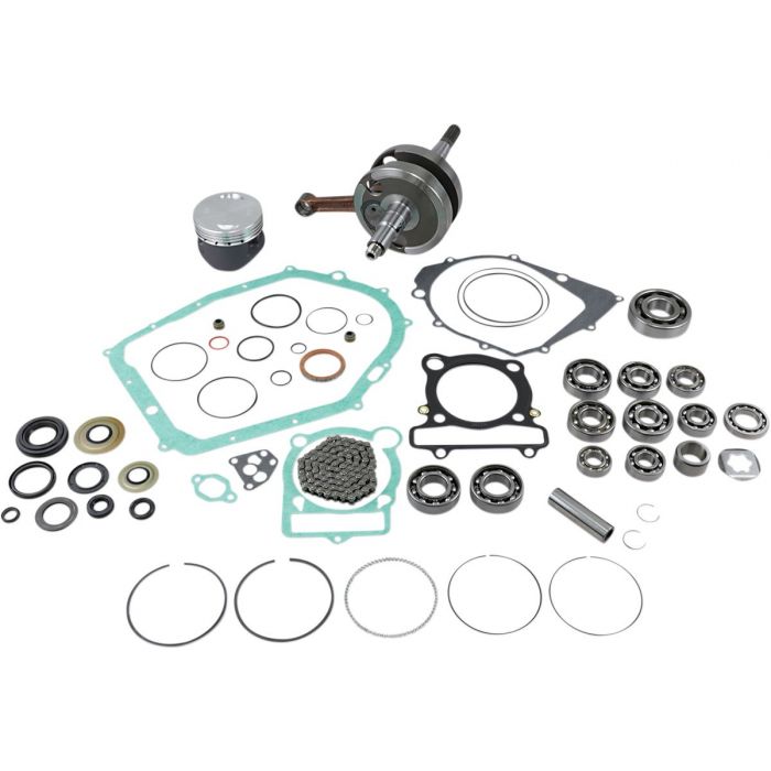 YAMAHA Warrior 350 87-04/Raptor 350 05-13 Complete Rebuild Kit In A Box Hot Rods Vertex /w +0.5mm piston