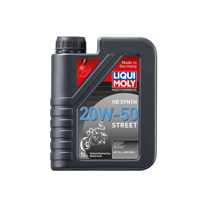 LIQUI MOLY 4 Stroke 4T Fully Synthetic 20W-50 Street Oil 1l