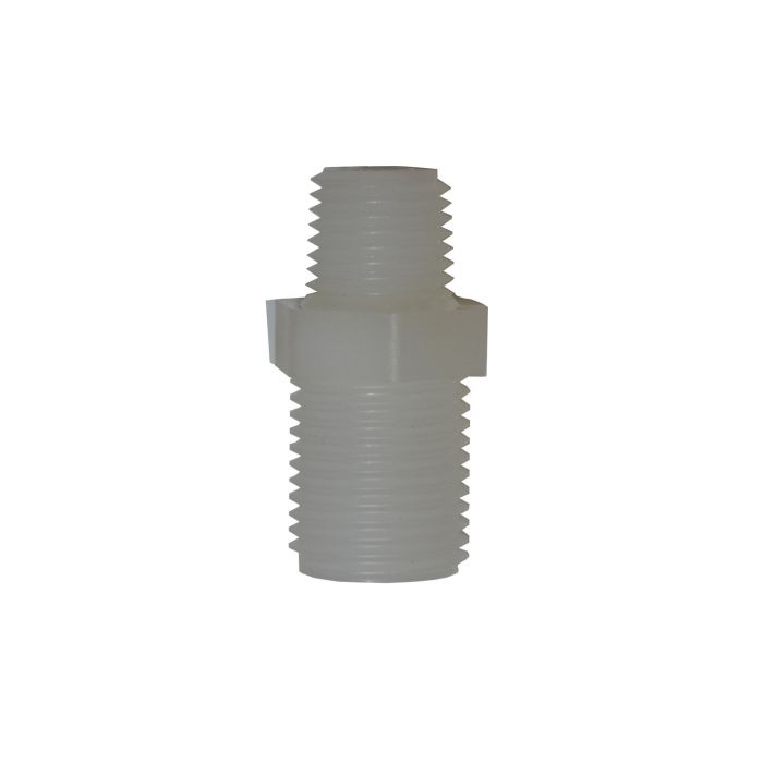 C-DAX Parts Pipe-Fitting-Reducer-11/16UNCMx1/4UNFM-Straight-Plastic