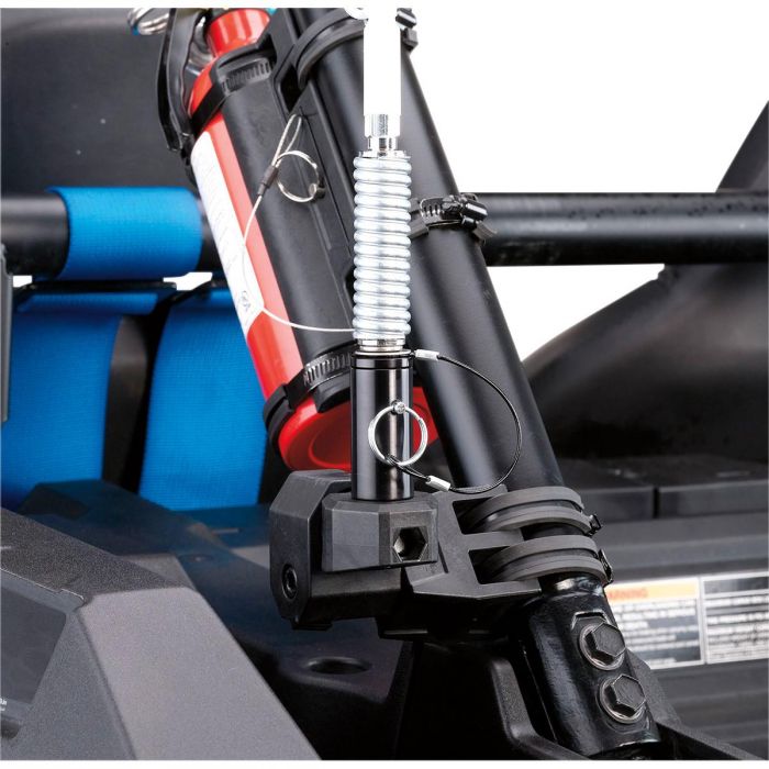 Moose Adjustable Flag Whip Mount For UTVs Up To 2 Inch Roll Cages
