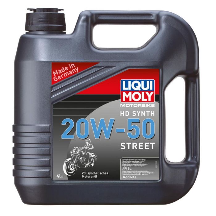 LIQUI MOLY 4 Stroke 4T Fully Synthetic 20W-50 Street Oil 4l