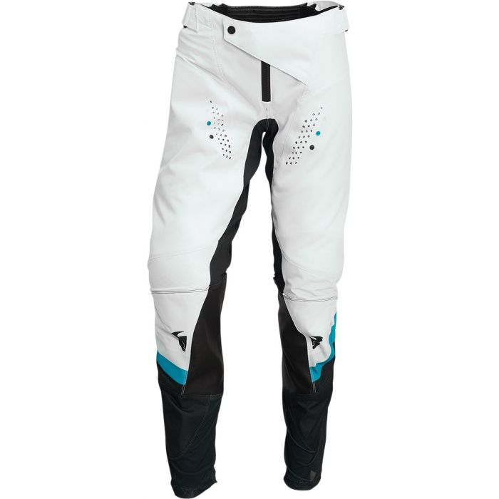 THOR Women's Pulse Rev MX Motorcross Pants White UK 2023 Model