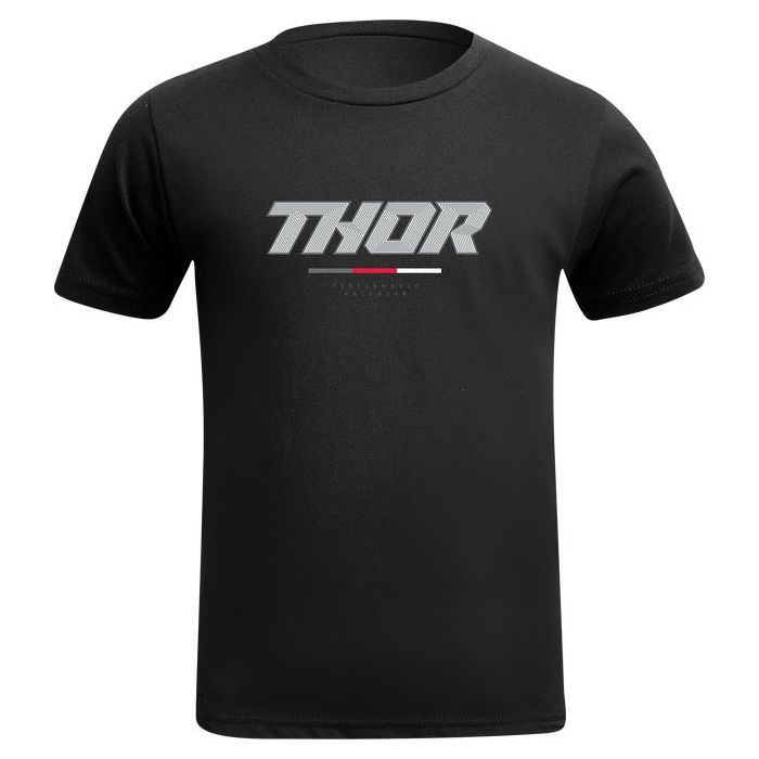 THOR Youth Corpo MX Motorcross T-Shirt Black 2023 Model