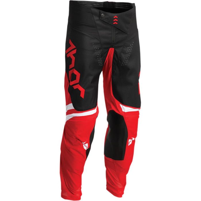 Thor MX Youth Pulse Cube Pants Red - White 2022 Model