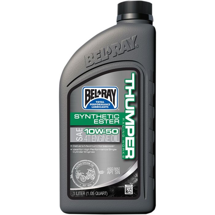 BELRAY Works Thumper Racing Full-Synthetic Ester 4T Engine Oil 10W-50 1 Litre