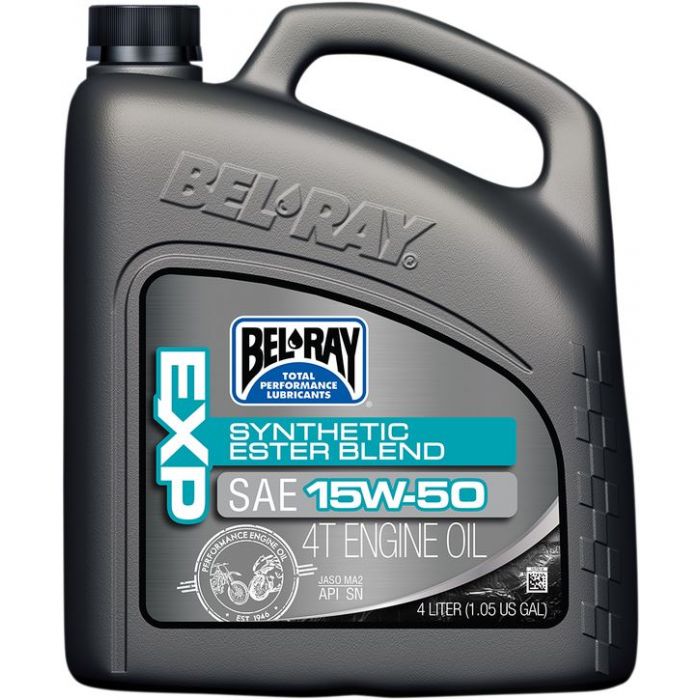 BEL-RAY EXP Synthetic Ester Blend 4T Engine Oil 15W-50 4L