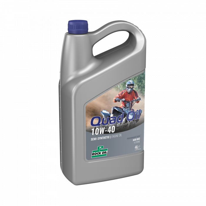 Rock Oil Quad Oil 10W40 Semi Synthetic 4 Stroke 4 Litre