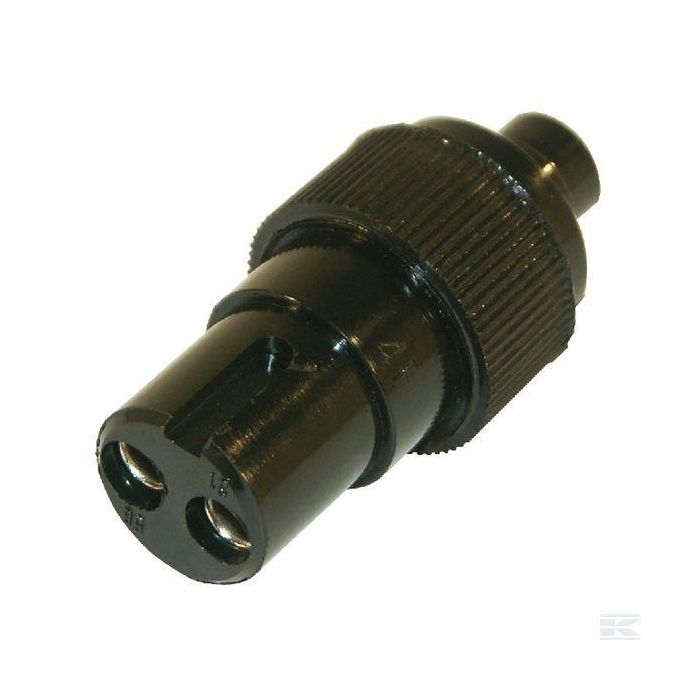 12V Replacement Wiring Plug For Logic Weed Wipers And Systems 2 Pin MEP005