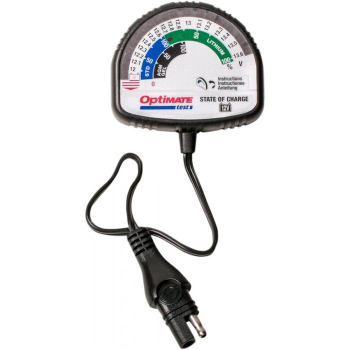 Optimate Lithium State Of Charge Battery Tester TS-126