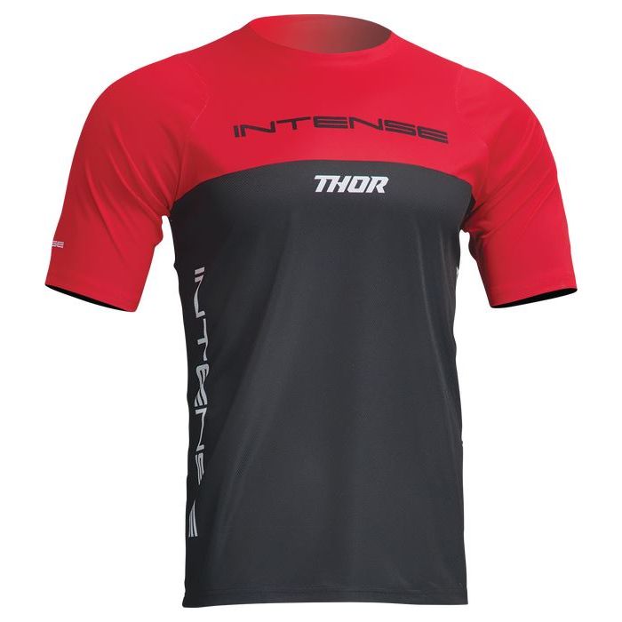 THOR Intense Assist Censis MTB Jersey Red/Black 2023 Model