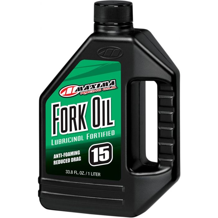 Maxima Fork Oil Front 15w 1 Litre 33.8 Fl. Oz. Clear