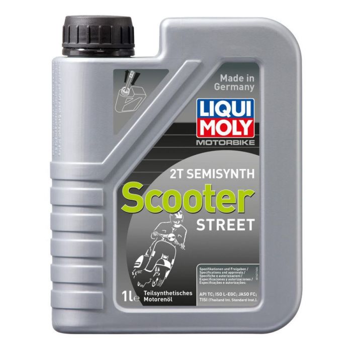 LIQUI MOLY 2 Stroke 2T Semi Synthetic Scooter Street Oil 1 Liter