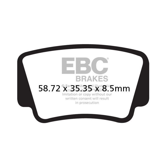 FA463R EBC Brake Pads