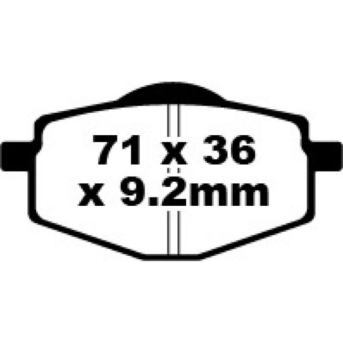 FA101TT EBC Brake Pads