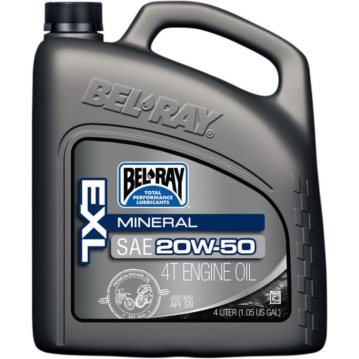 BELRAY EXL Mineral 4T Engine Oil 20W-50 4 Litre