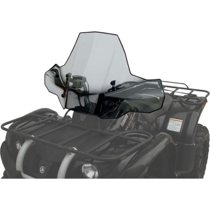PowerMadd Cobra ProTek Rapid Release Mount ATV Windshield w/o Headlight Cut-Out - 24574