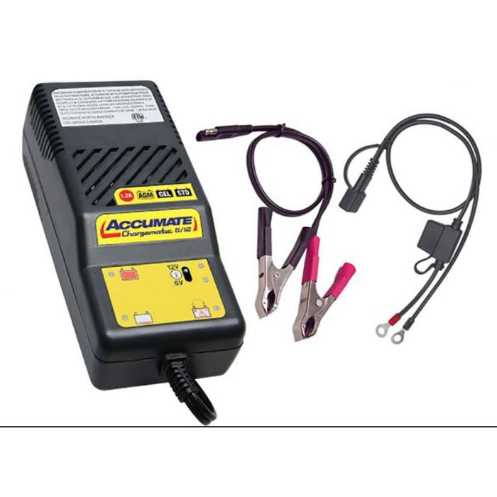 Optimate Accumate 6v / 12v Battery Charger Smart Charger Dual Voltage SAE