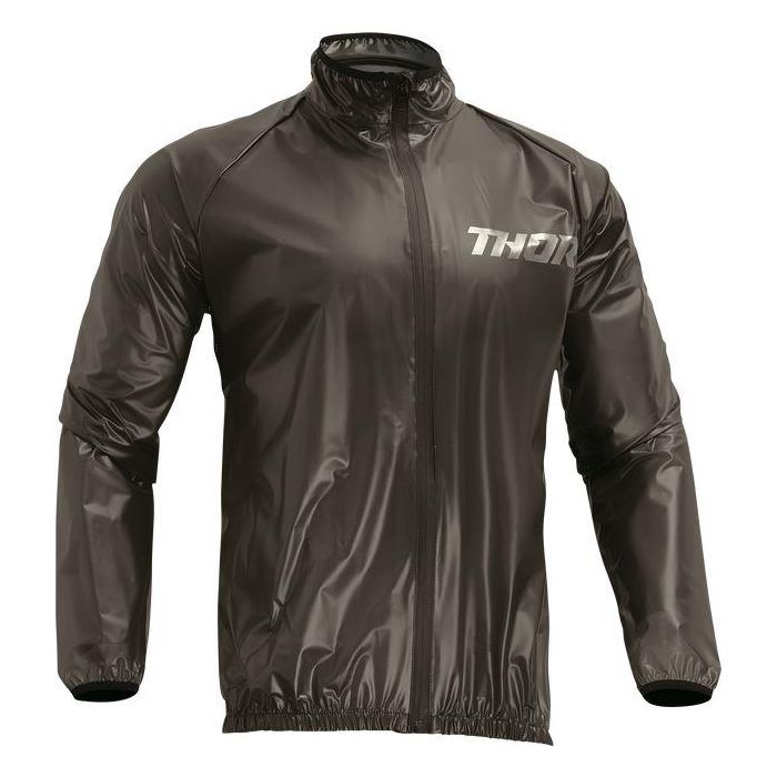 THOR MX Motorcross Rain Jacket Black 2023 Model