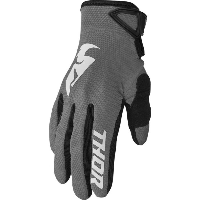 THOR Sector MX Motorcross Gloves Gray 2023 Model