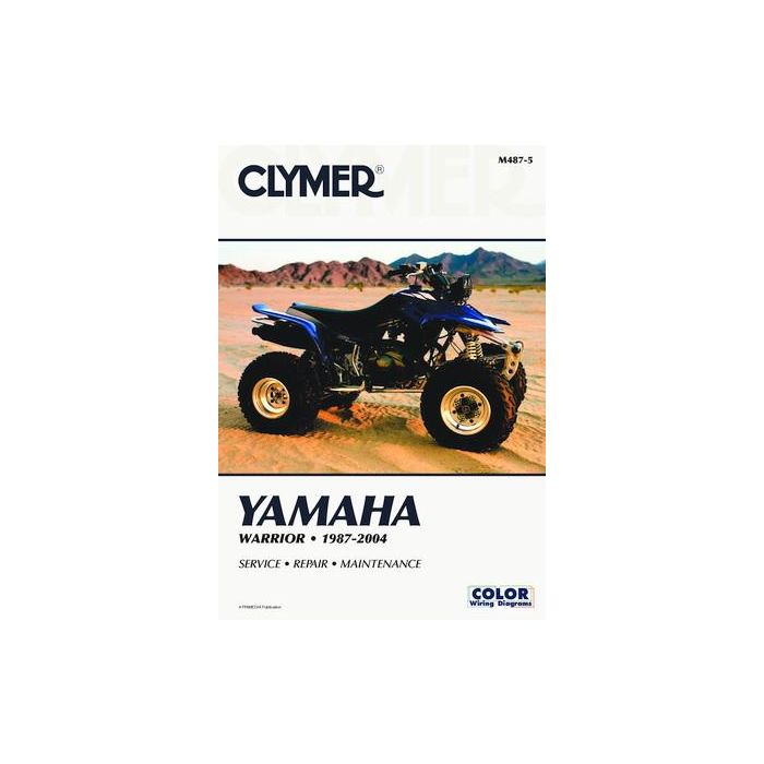 Yamaha Warrior 87-04 Workshop Manual