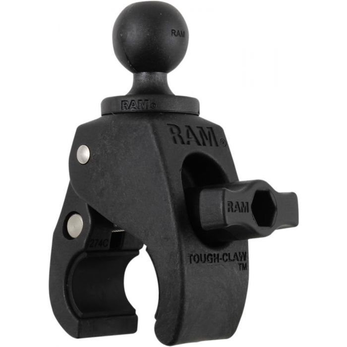 Ram Mounts Small Tough-Claw w/1 in. Diameter Rubber Ball - RAP-B-400