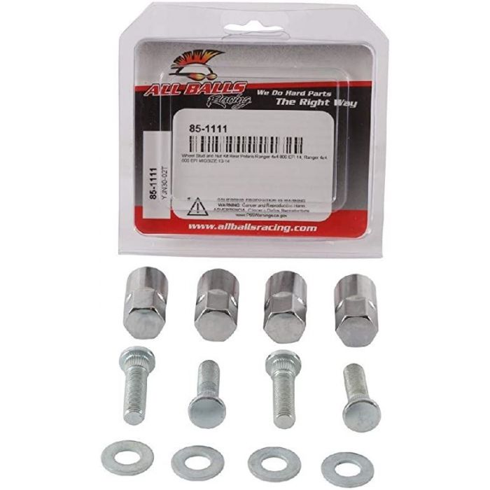 Wheel Stud and Nut Kit To Fit Arctic Cat 450 XC 650 2005 Models