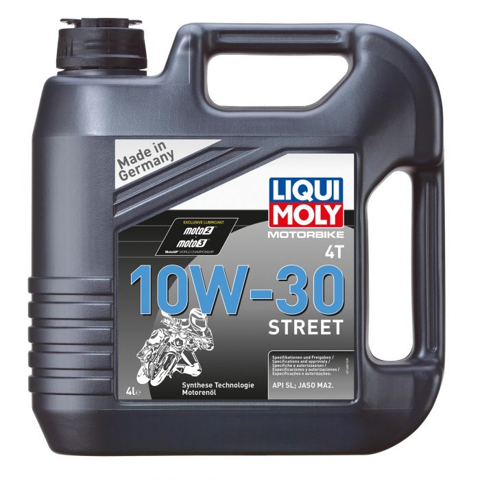 LIQUI MOLY 4 Stroke 4T Synthetic 10W-30 Street Oil 1l