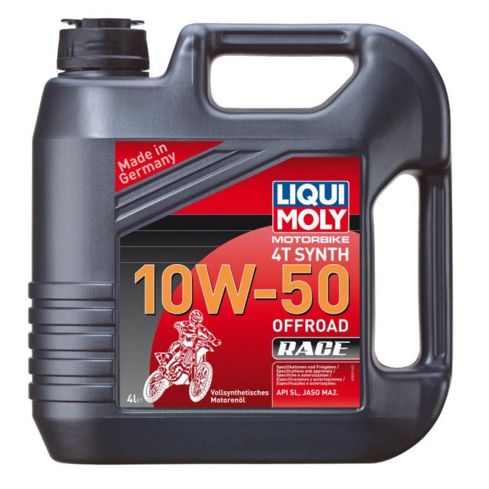 LIQUI MOLY 4 Stroke 4T Fully Synthetic 10W-50 Offroad Race Oil 4l